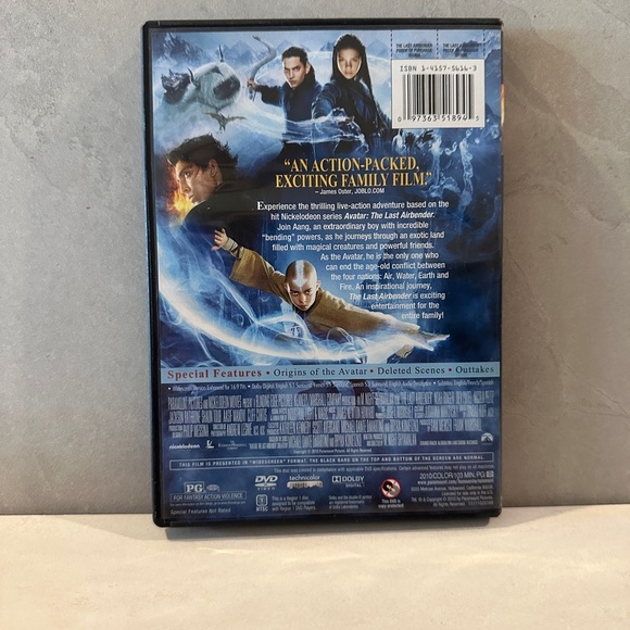 The Last Airbender DVD - Picture 2 of 3